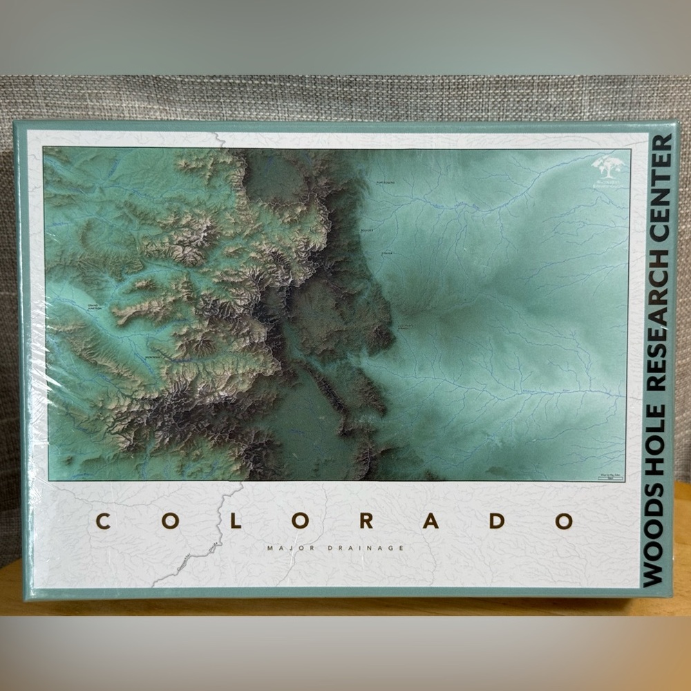 NWT WHRC Puzzle: COLORADO Major Drainage 285 PCS
Woods Hole Research Center